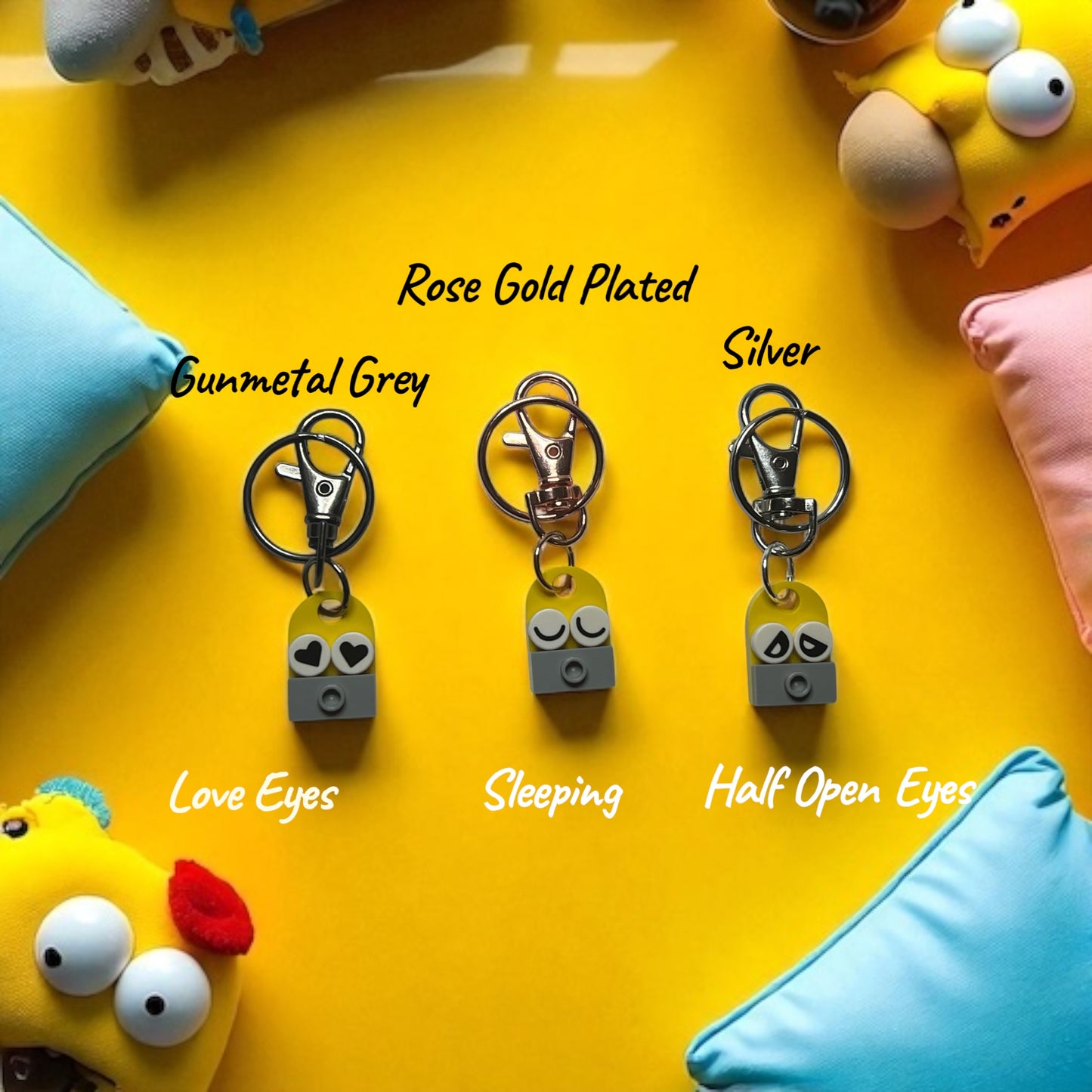 🍩 LEGO® 'Homer Simpson' Inspired Keyring 🍩