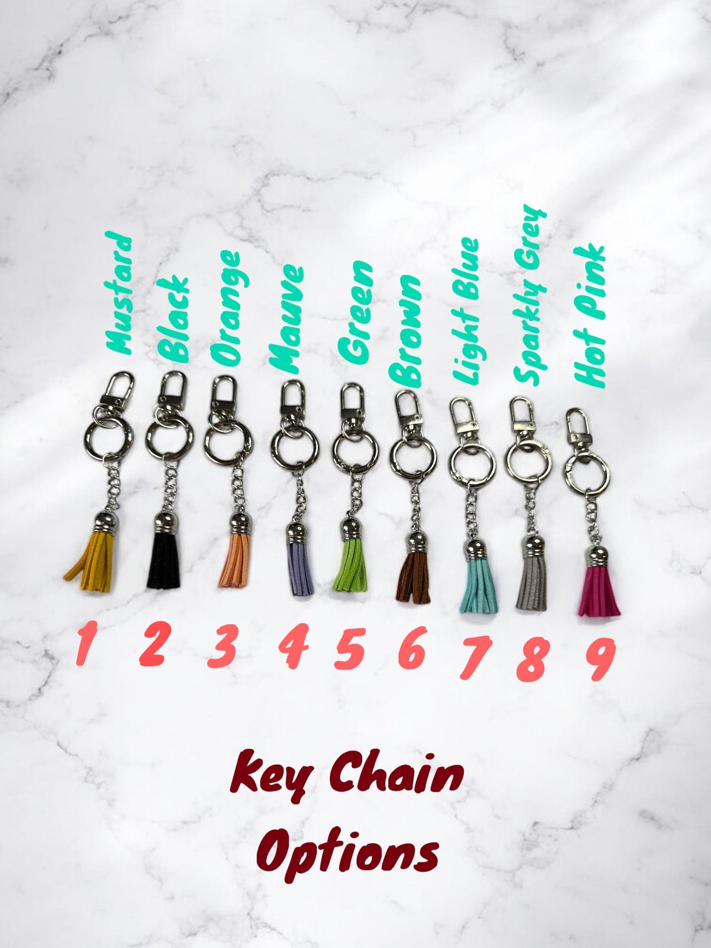 Mini “Stanley-Style” Water-Bottle Holder Keychain