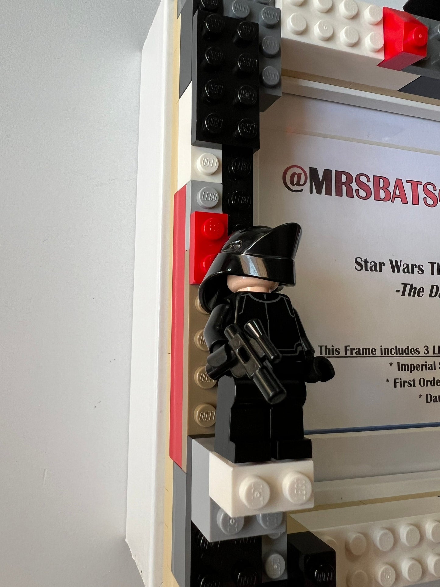🌌🌟 LEGO® ABSTRACT Star Wars Themed Photo Frame 🌌 🌟