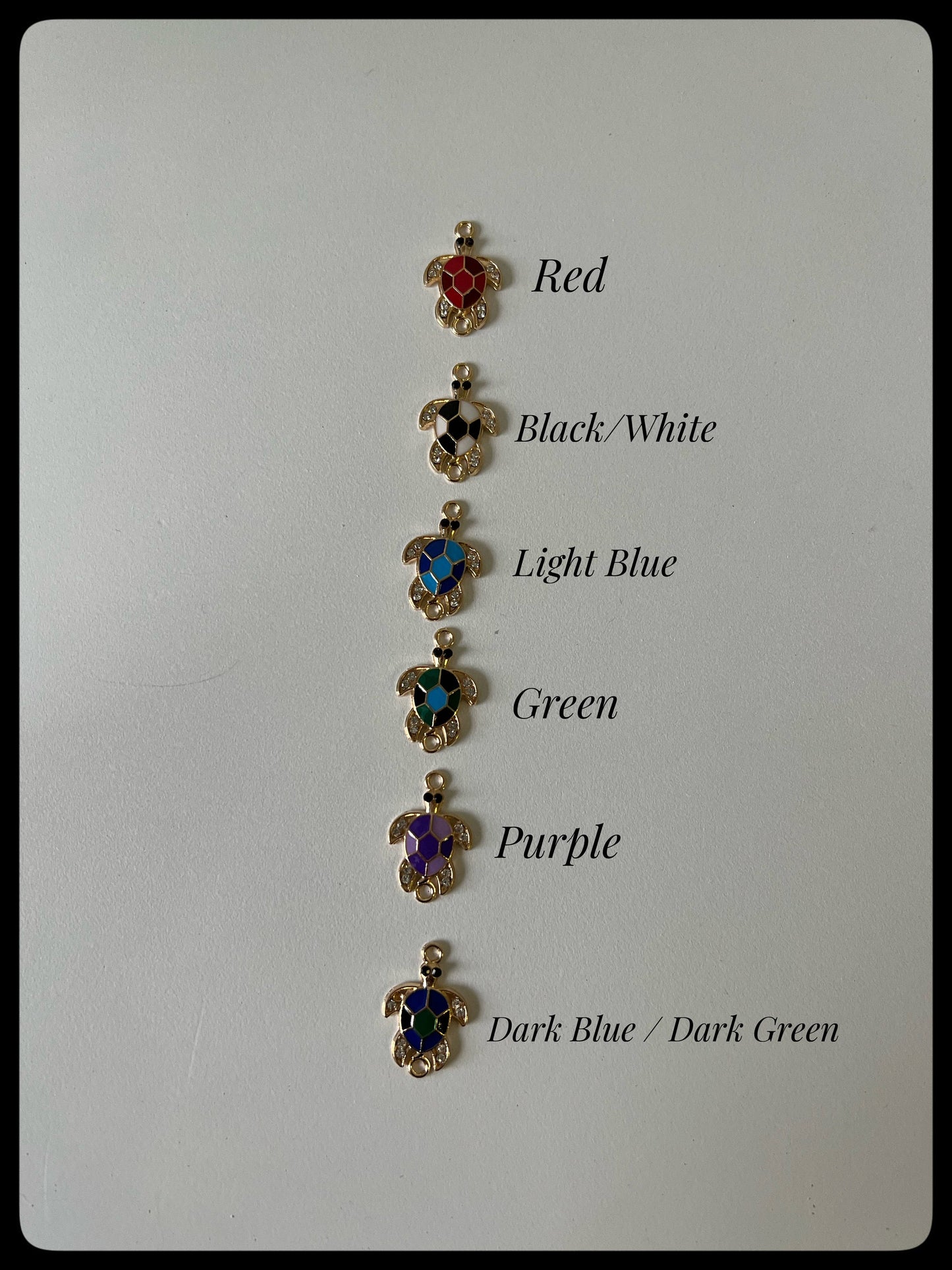 Dimonte Turtles - Gold Plated Stud or Drop-Hook Earrings
