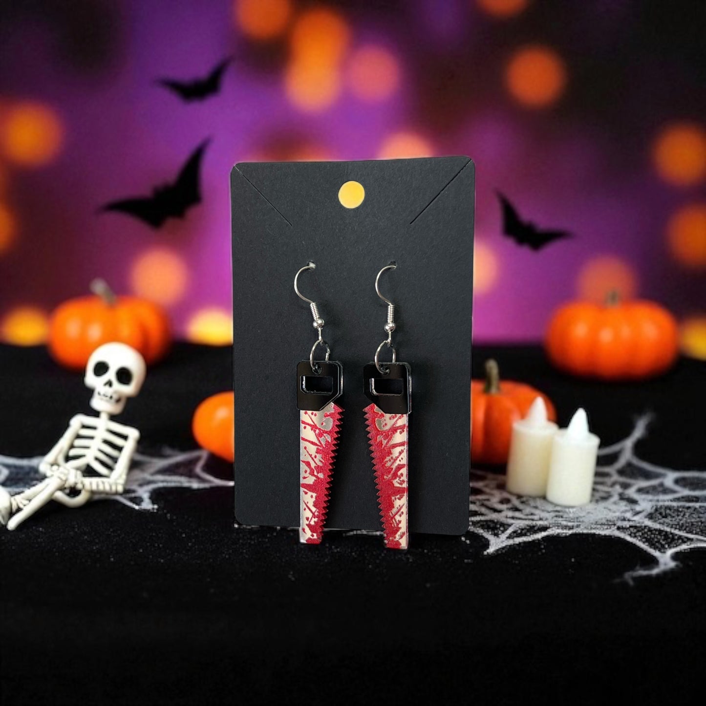 ššŖ Halloween Knife Drop-Hook Earrings ššŖ