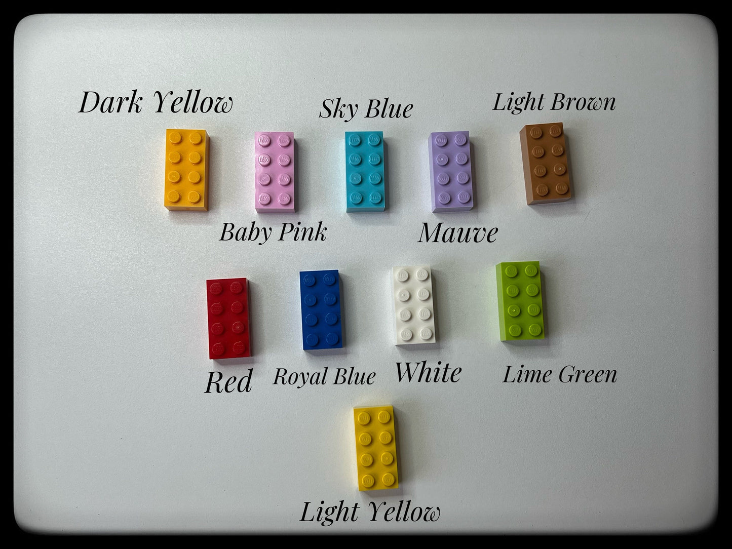 PERSONALISED LEGO® 2x4 Brick Keychain