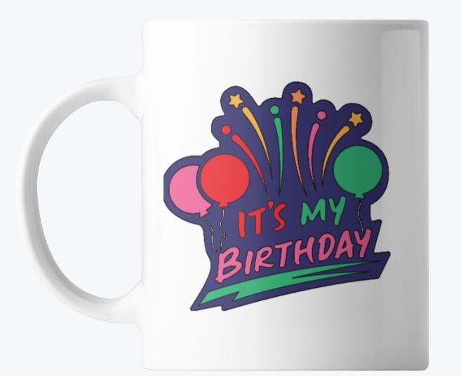 π IT'S MY BIRTHDAY - Coffee Mug π