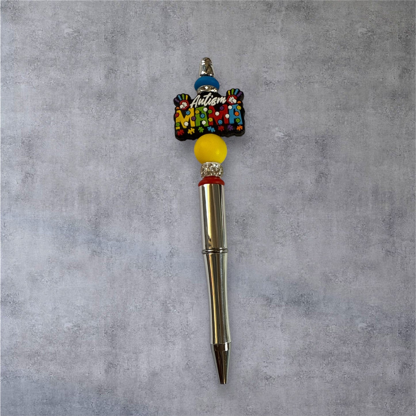 π§© Autism Mama Beaded Pen π§©