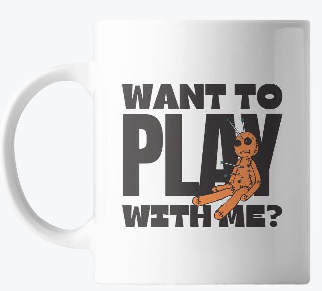 Voodoo Doll Coffee Mug! πͺπ