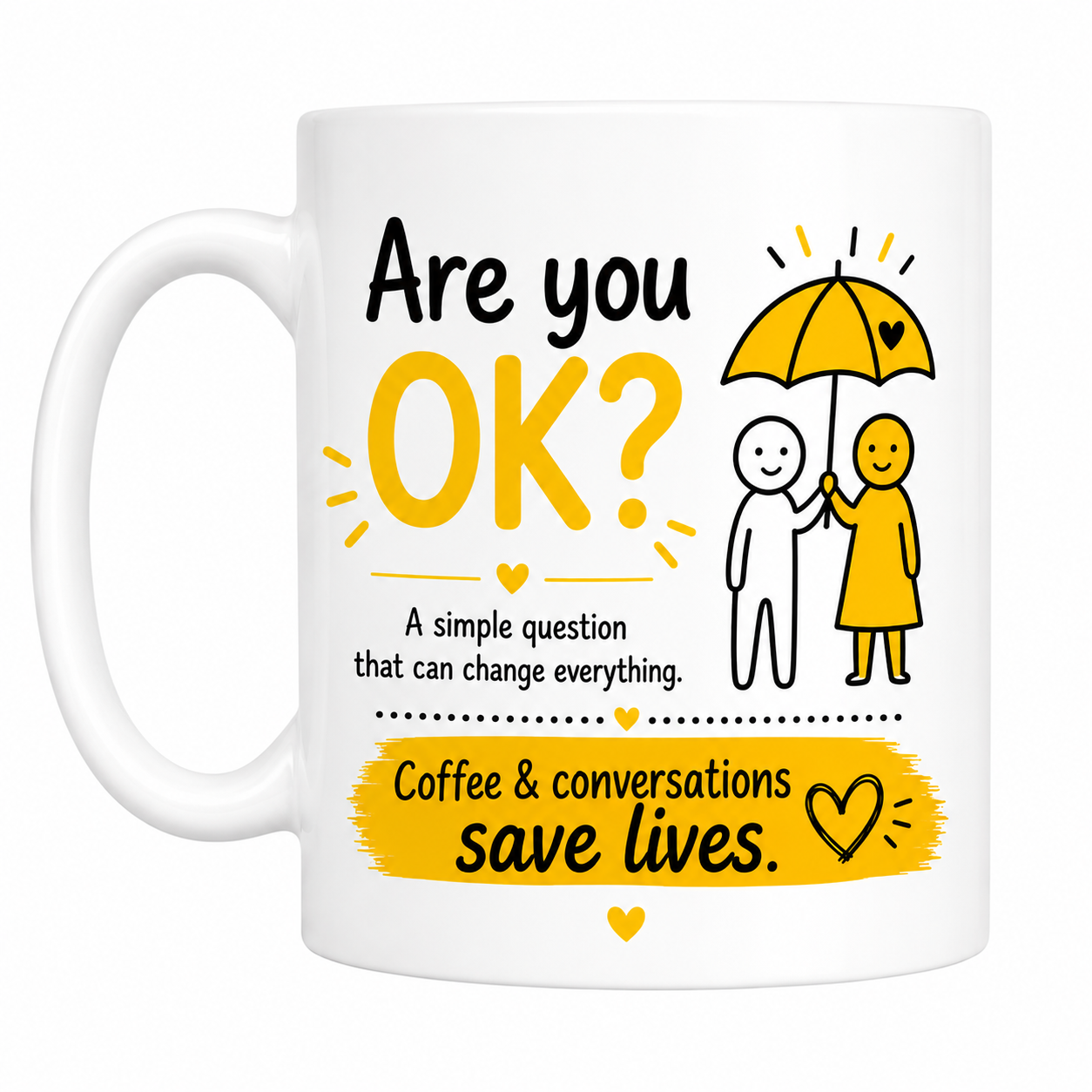 R U OK Mug?
