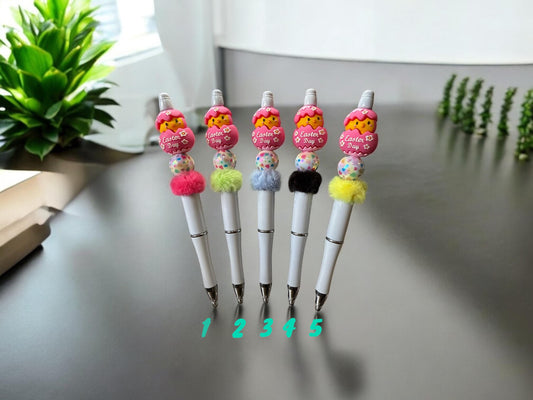 Easter Inspired Beaded Pens – Two Adorable Styles to Choose From! 🐰💕