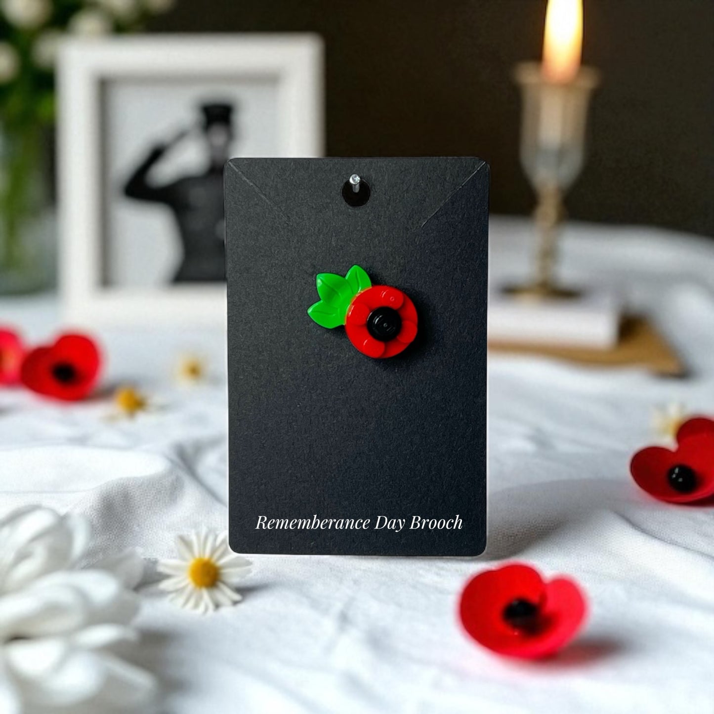 🌺 LEGO® “Poppy of Remembrance” – Lest We Forget 🌺