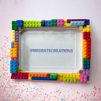 🌈 Unique ABSTRACT LEGO® Photo Frames 🌈