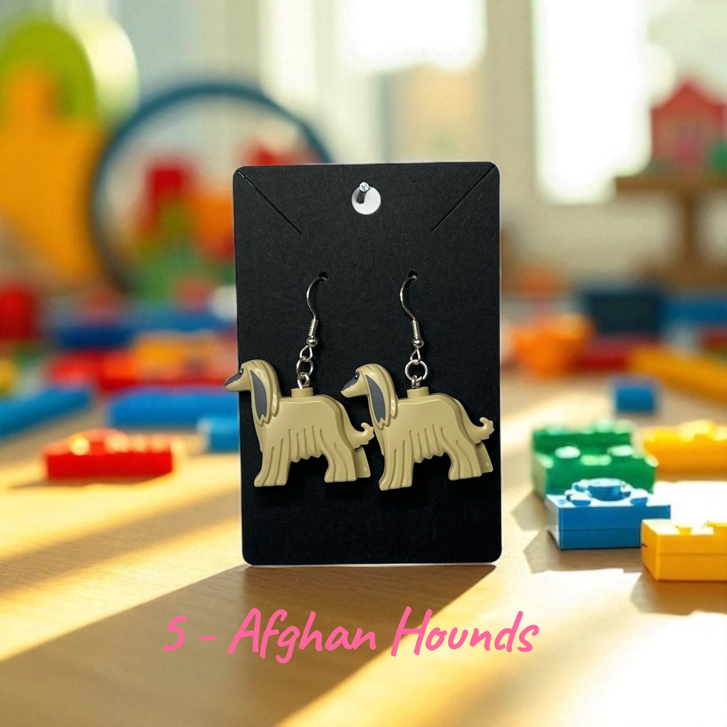 🕷️🐼 LEGO® Animal Earrings – Make Every Day a Fun Day! 🕷️🐶🐼