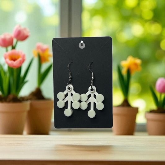 LEGO® GLOW in the Dark Trees on Hook-Drop Earrings