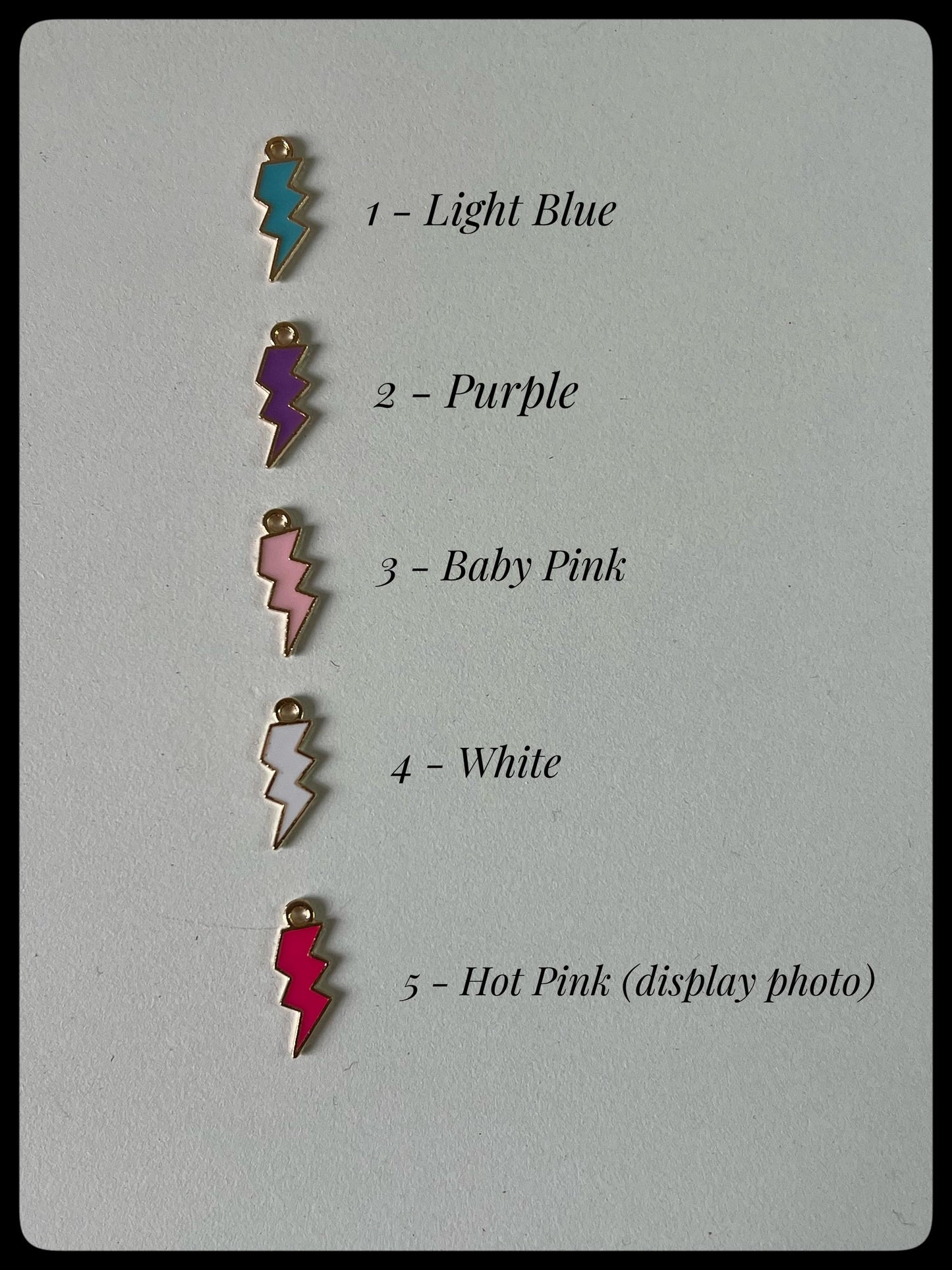 Lightening Bolt Gold-Plated Drop Hook Earrings
