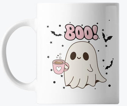 👻 BOOOOOO! Halloween Mug – Scare Up Some Sips! 🎃