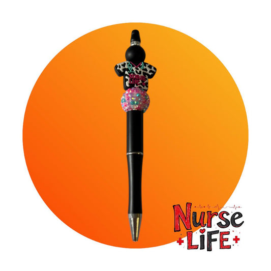 Scrubs Life – Sparkly Beaded Pens for Healthcare Heroes ✨🩺