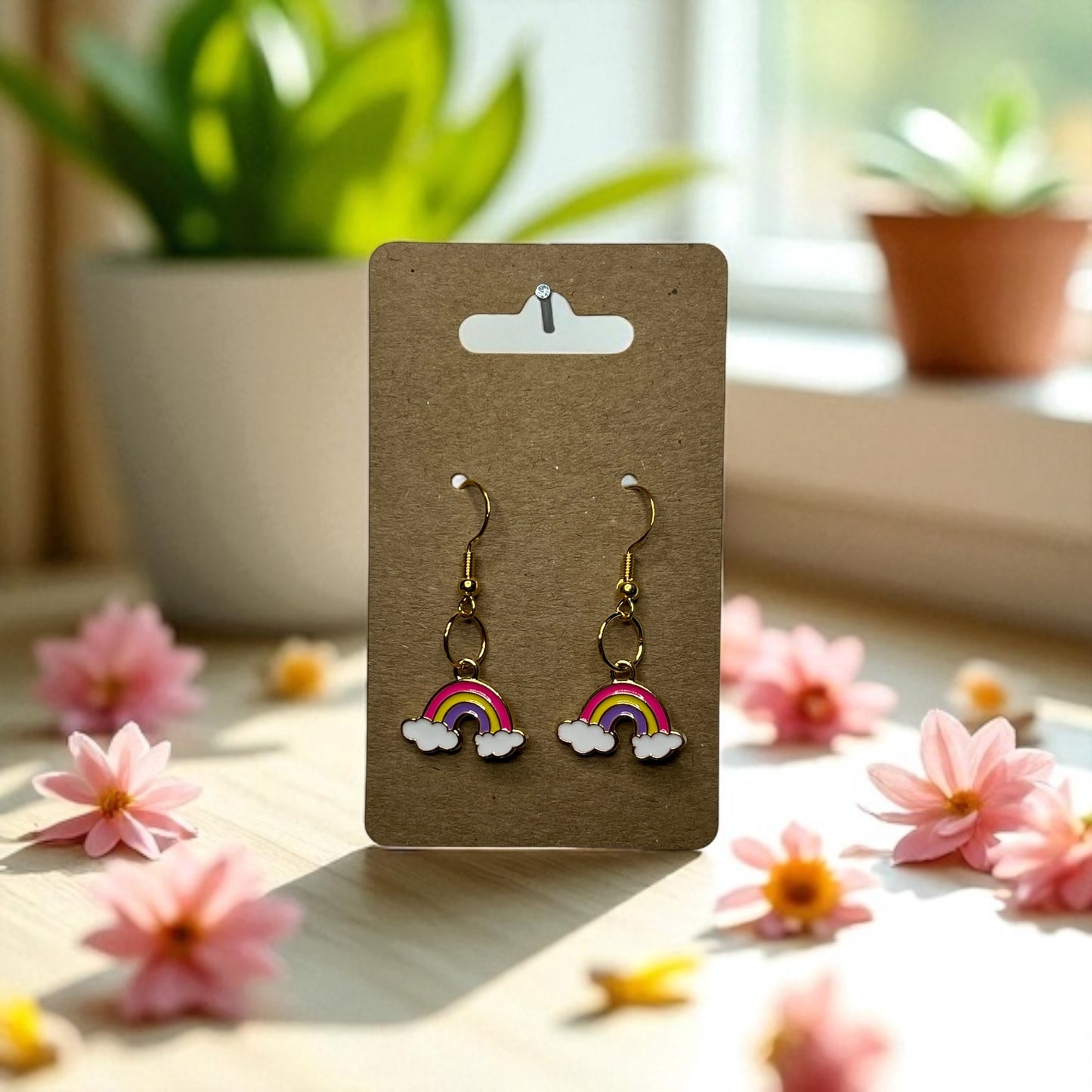 Rainbow Charm Earrings! 🌈✨