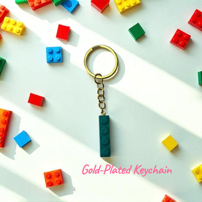 🔑 PERSONALISED LEGO® 1x4 Brick Keychains 🔑
