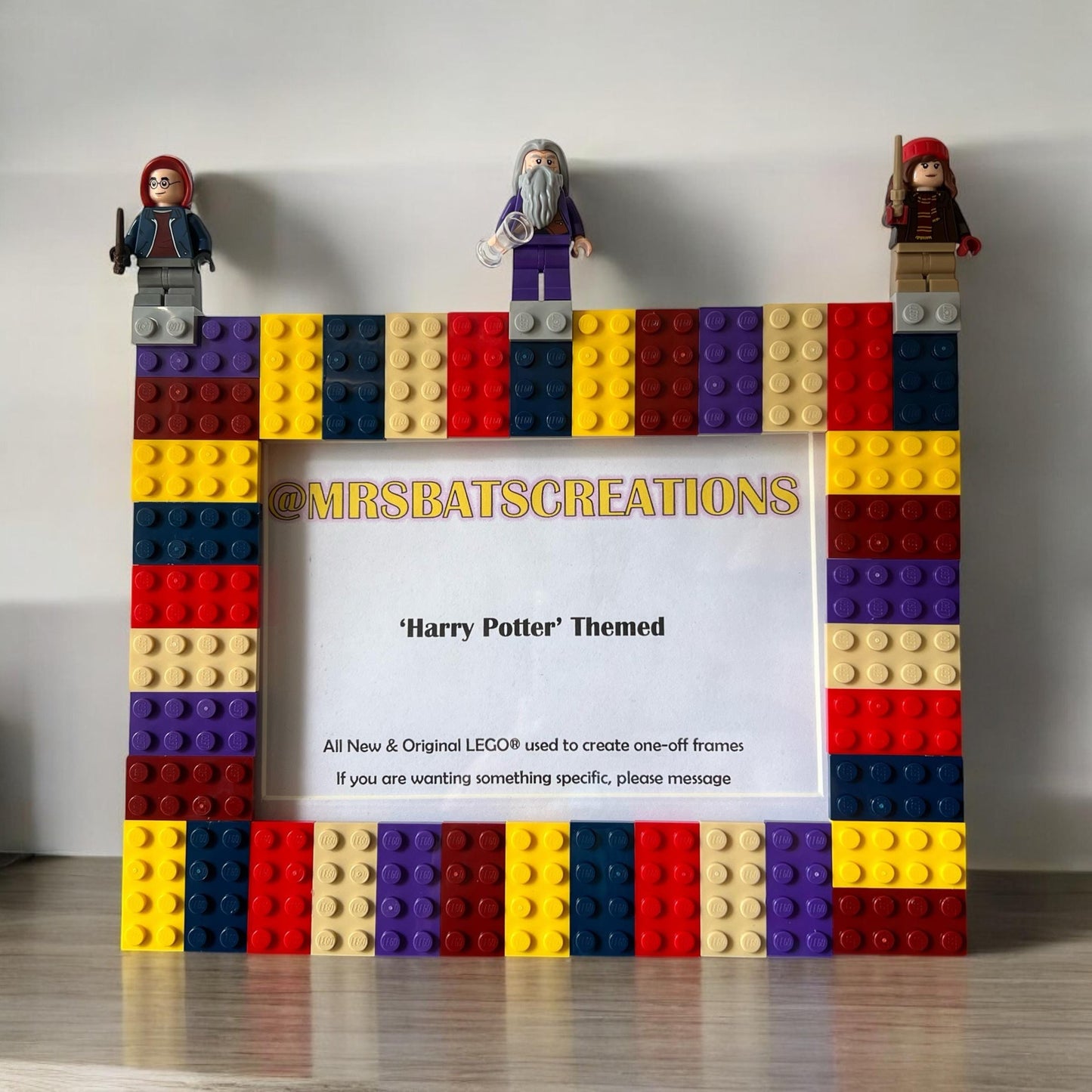 ✨ LEGO® Harry Potter Inspired Photo Frame – Lumos Your Memories! ✨