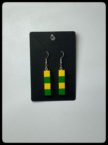 LEGO® Aussie, Aussie, Aussie Silver Drop-Hook Earrings
