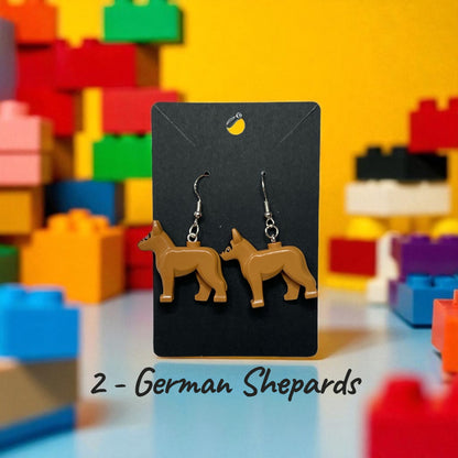 🕷️🐼 LEGO® Animal Earrings – Make Every Day a Fun Day! 🕷️🐶🐼