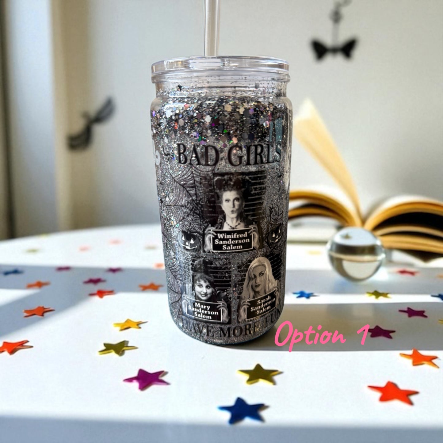 🧙✨ HOCUS POCUS Inspired - Snow Globe Tumblers 🧙✨