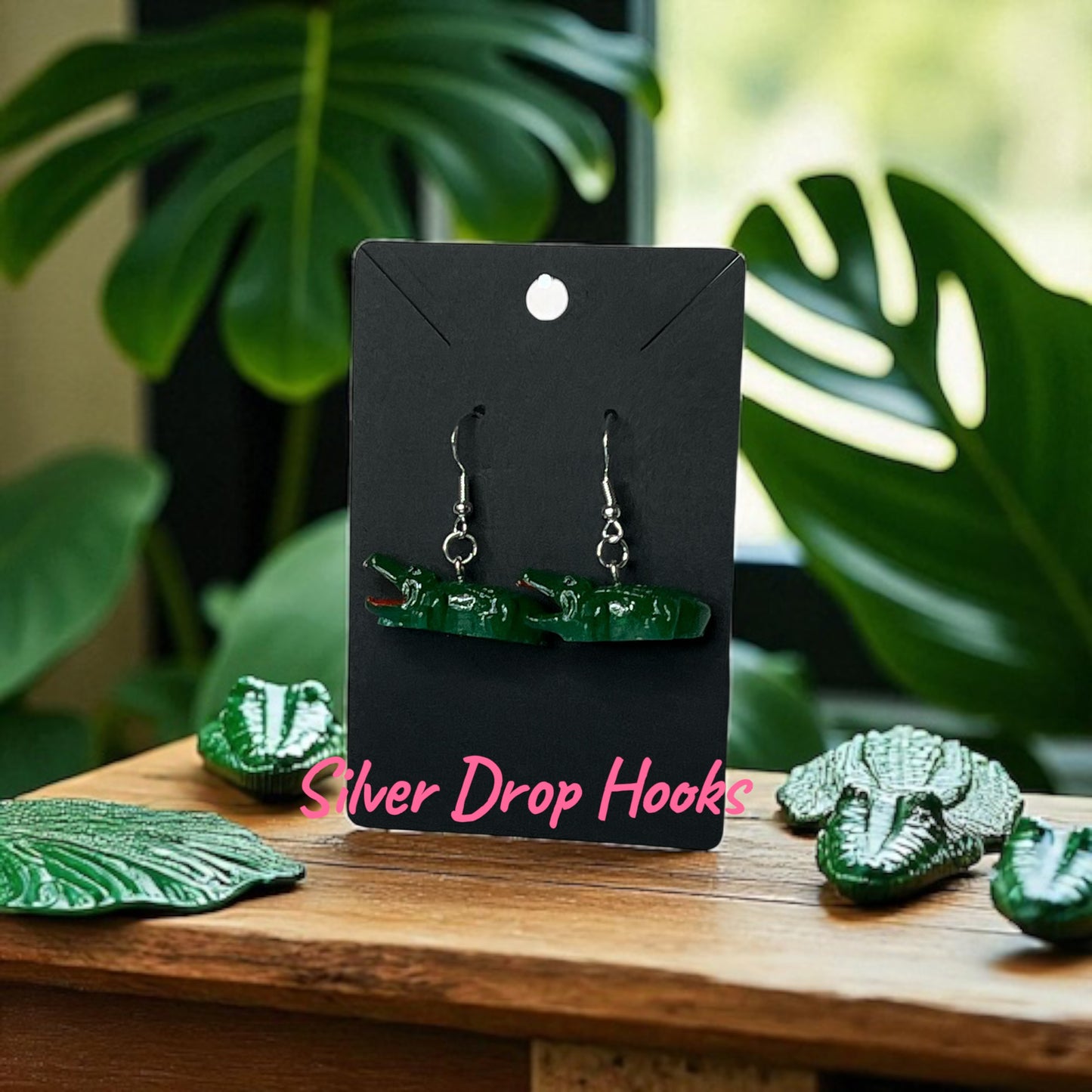 🐨 🐊 AUSSIE ANIMALS - Silver Stud or Drop-Hook Earrings 🐨 🐊