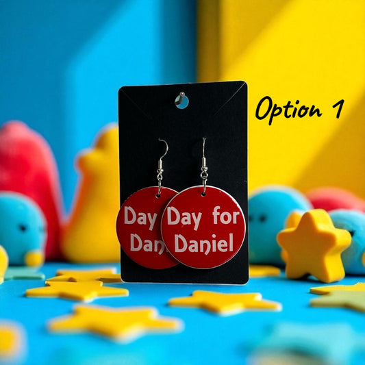 DAY FOR DANIEL Drop-Hook Earrings