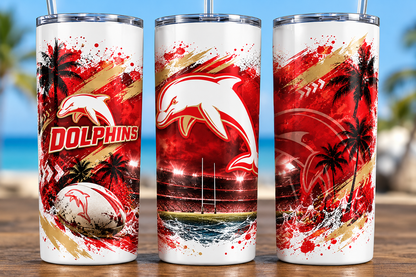 Dolphins Inspired 20oz Tumbler