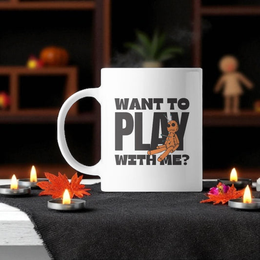Voodoo Doll Coffee Mug! 🪄💀