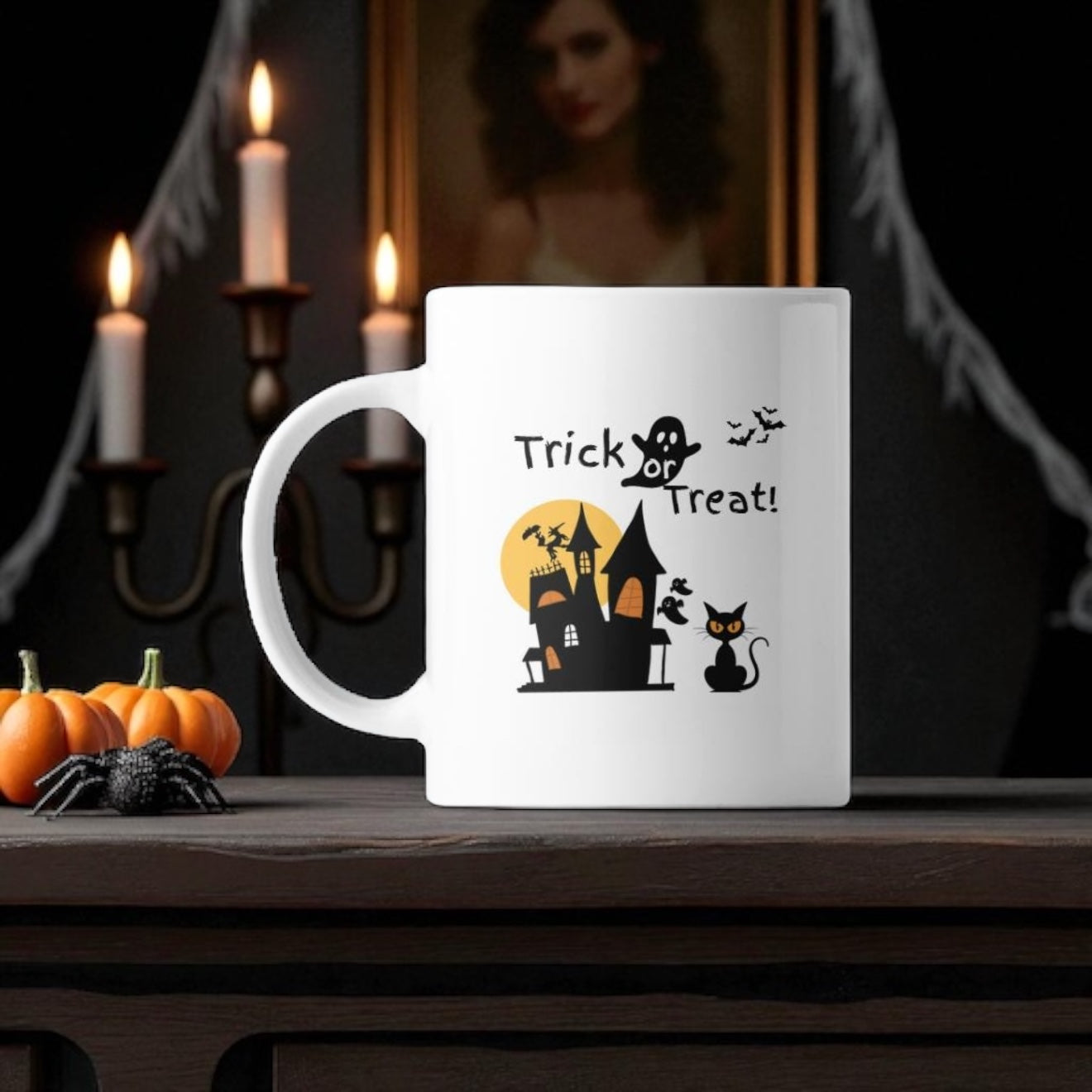 🎃 Trick or Treat Mug – Spook-tacular Sips Await! 🕸️