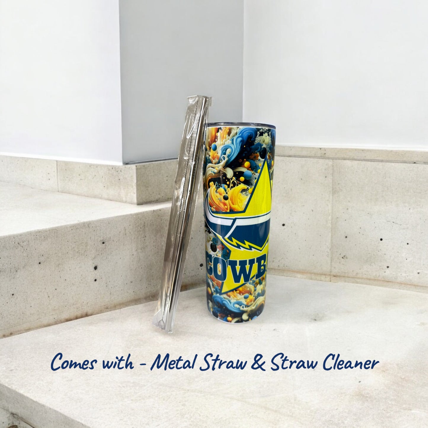 North Queensland Cowboys Inspired 20oz Tumbler