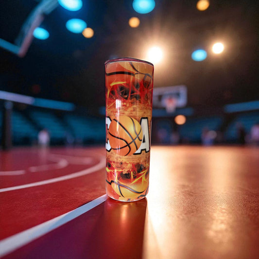 Basketball COACH 20oz Sublimated Tumbler