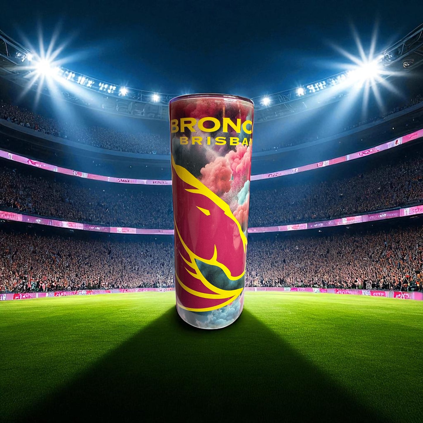 Brisbane Broncos Inspired 20oz Tumbler