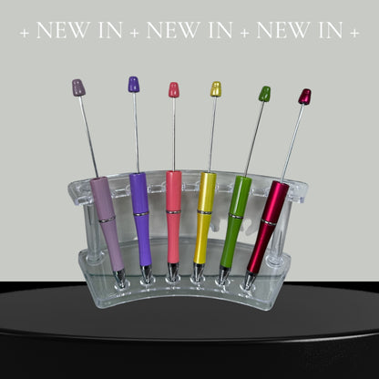 ✏️ Multi-Coloured Ballpoint Beadable Pen Set - Pack of 10✏️