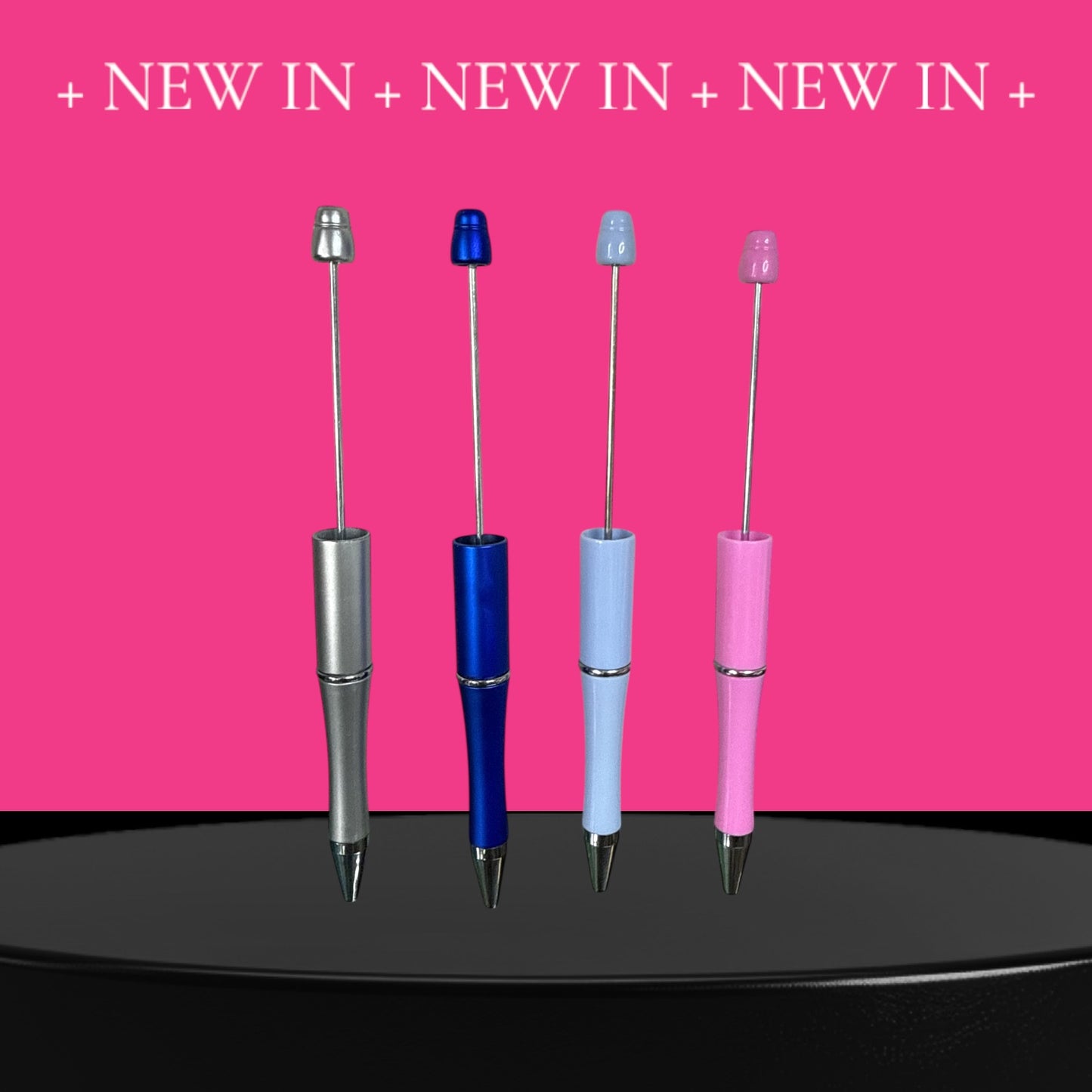 ✏️ Multi-Coloured Ballpoint Beadable Pen Set - Pack of 10✏️