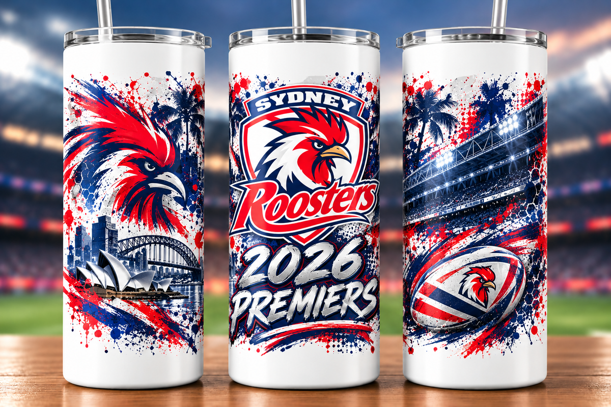 2026 PREMIERS – Roosters Inspired 20oz Tumbler