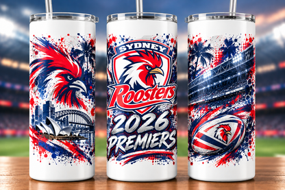 2026 PREMIERS – Roosters Inspired 20oz Tumbler