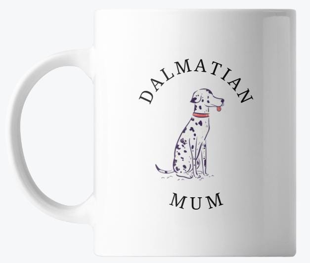 🐾 Dalmatian Mum Mug 🐾