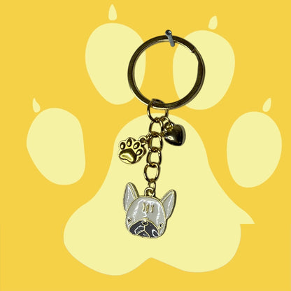 🐶 PUPPY-LOOOOVE Gold-Plated Keychain 🐶