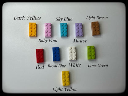 🔑 LEGO® 2x4 Brick Keychain 🔑