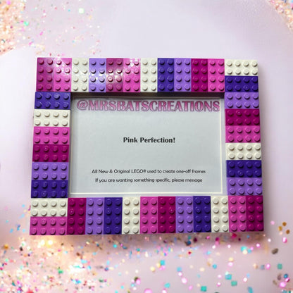 🖼️ LEGO® Handmade Photo Frames - DIFFERENT COLOURS 🖼️