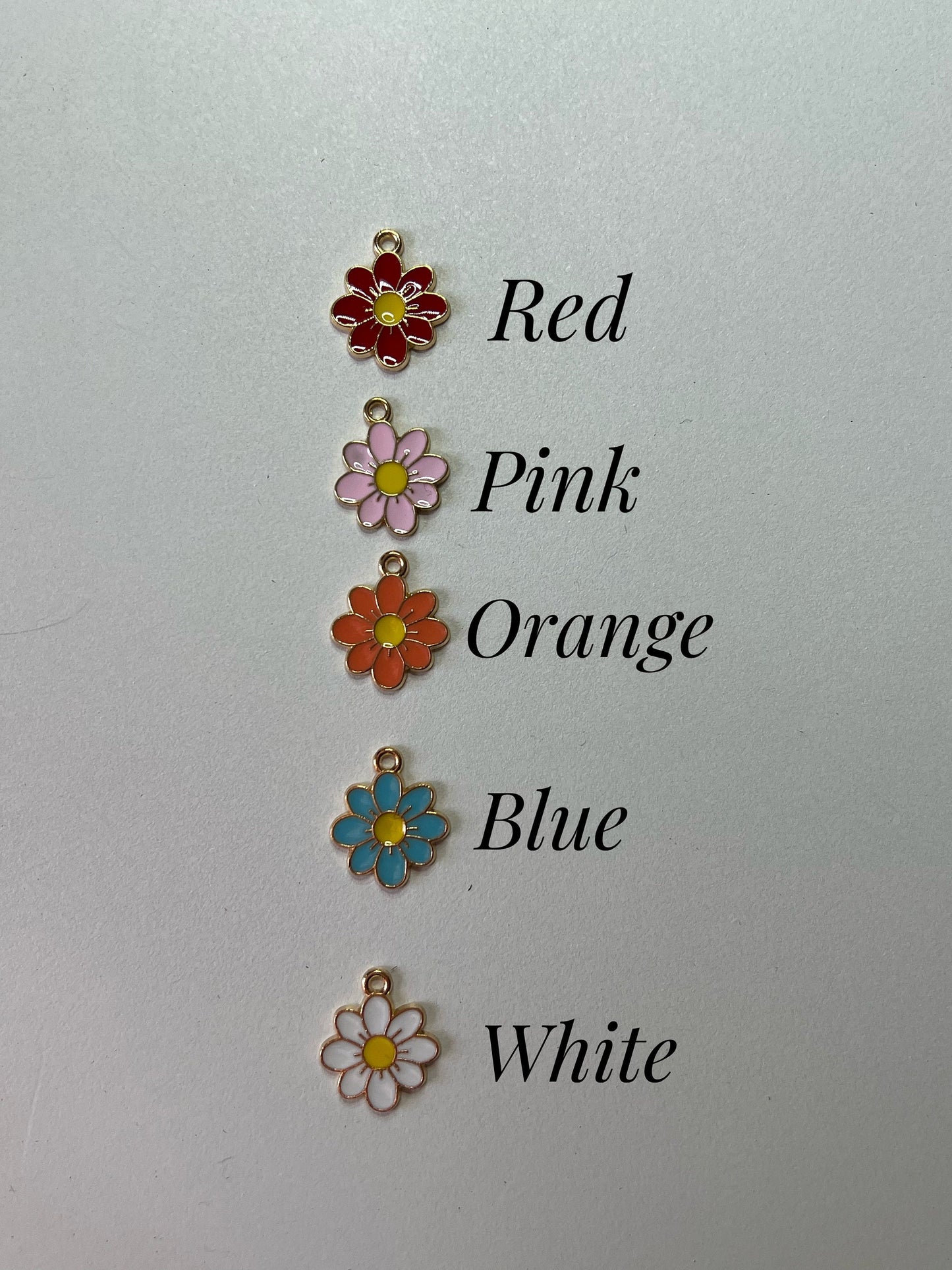 🌼Flower Gold-Plated Drop Hook Earrings - VARIOUS COLOURS 🌼