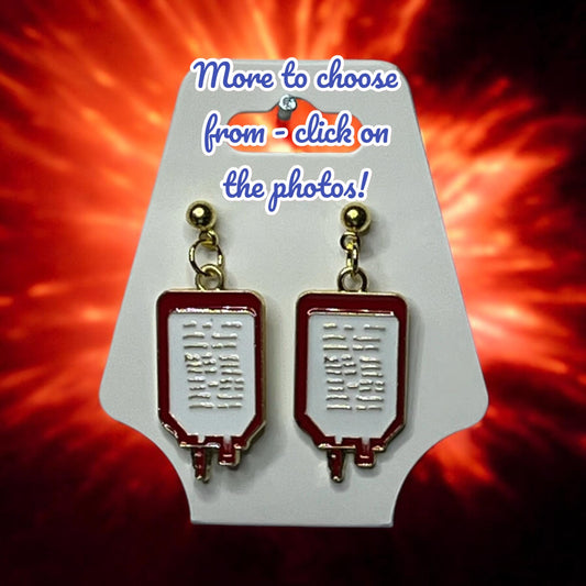 HUGE RANGE of Medical Gold-Plated Stud Earrings