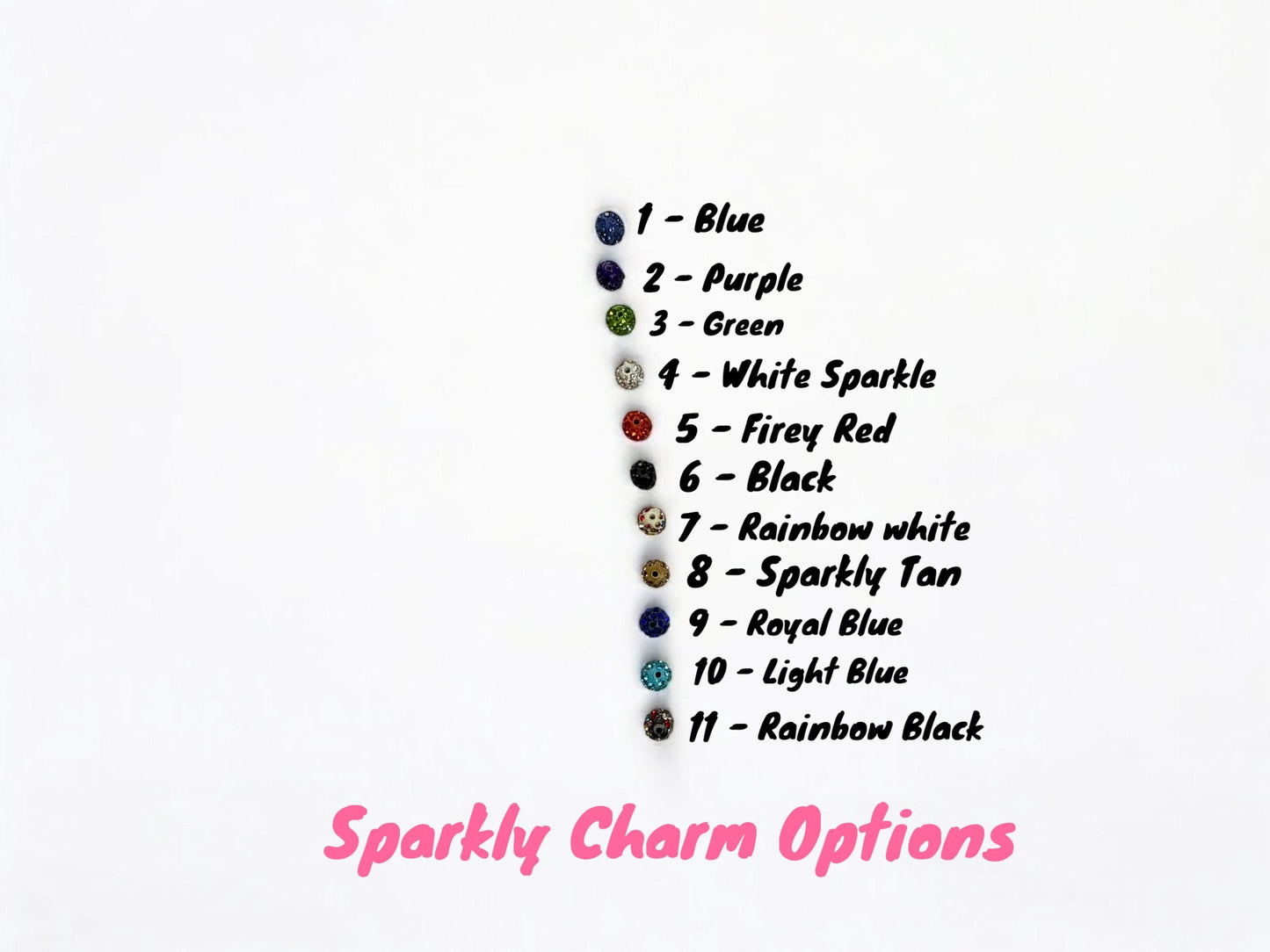 Be Kind Pendants with Sparkly Charms - Assorted Drink Bottle / Cup Charms (Silver Chain)