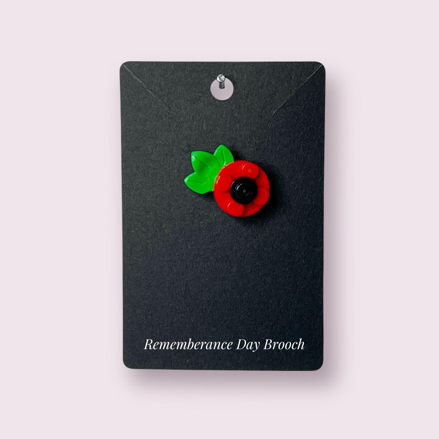 🌺 LEGO® “Poppy of Remembrance” – Lest We Forget 🌺