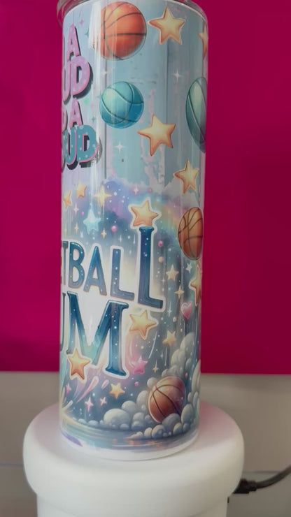 Basketball Mum Sublimated Tumbler – 20oz