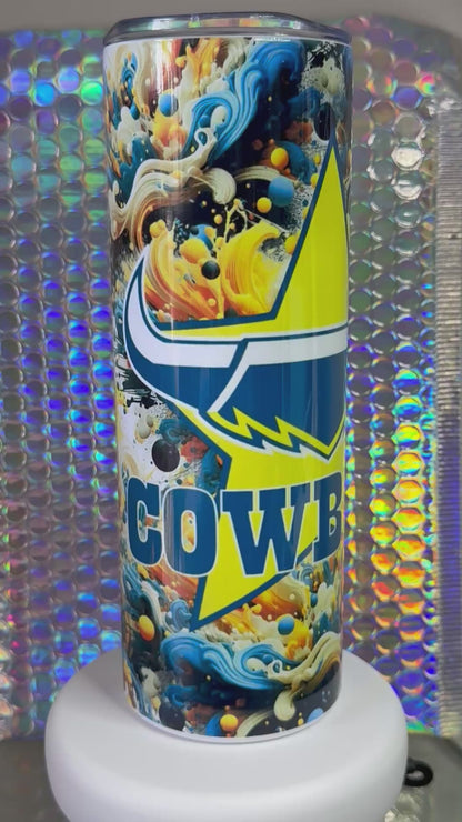 North Queensland Cowboys Inspired 20oz Tumbler